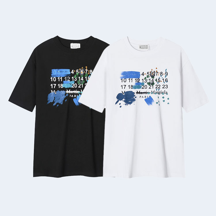 메종 마르지엘라 24SS 핸드 페인팅 티셔츠